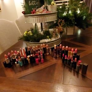 Huge lot high end lipsticks, 61 pieces + samples